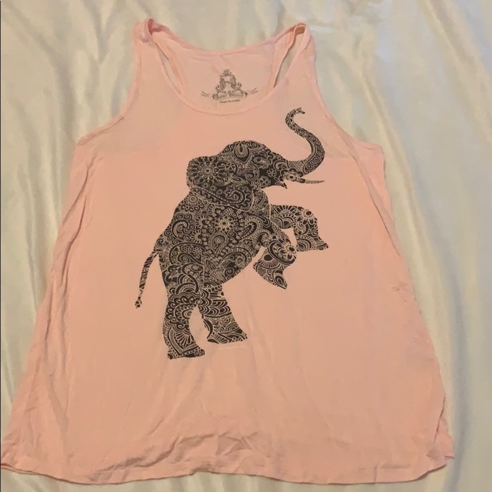 Razor back tank top